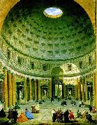 Giovanni Paolo Pannini The interior of the Pantheon oil painting reproduction